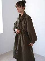 Neck Belt Trench (Khaki)
