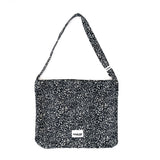 LEOPARD CORDUROY ECO CROSS BAG