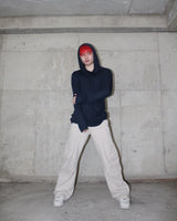 Round Tucked Pants