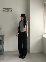 Cindy オフショルダーTシャツ(4 colors)