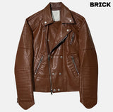 Siren biker leather jacket