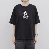 ホーリーバタフライオーバーフィット半袖Tシャツ_BLACK