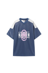 Colorblock Layered Graphic Tee