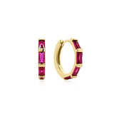 ゴールドローズホリデーヒュージフープ 14k ゴールドメッキ + 925シルバーピアス E071-04G