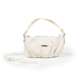 シャーリングナイロンショルダーバッグ (IVORY)