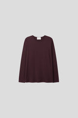 Lip u-neck long sleeve tee