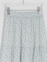 Honil Flower Shirring Banding Long Skirt