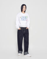 25FW ROLL UP DENIM PANTS
