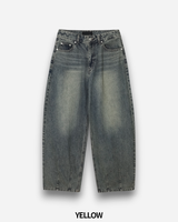 Dart Balloon Denim Pants 3C