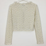 Crochet Frill Cardigan (2color)