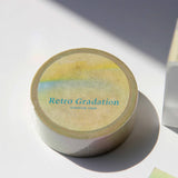 Retro Gradation Masking Tape / Retro Spring