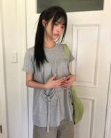 Hues Ribbon Pocket Short Sleeve T-Shirt