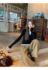 Super Pintuck Wide Cotton Pants