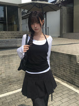 ユアンホルタースリーブレスレイヤードTシャツ セット