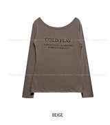 コルプビンテージレタリング長袖Tシャツ
