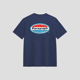 PARAGRAPH タオリングパッチTシャツ ネイビー