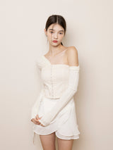Monica top (Beige)