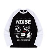 NOISE RAGLAN LONG SLEEVE