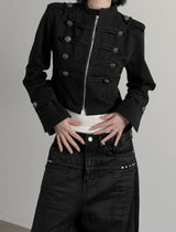 Keele Crop Napoleon Jacket
