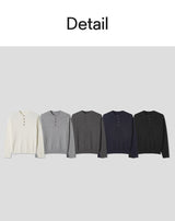 [F/W] キャッシュゴルギヘンリーネックニット(5color)