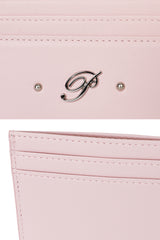 SIGNATURE CARD WALLET pink