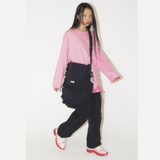 Venti Oversized Ruffle Cross Bag