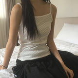 Minkoo dot inner layered sleeveless