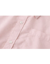 Aline Oversized Fit Tie Shirt Set 6 Color