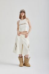 FLARE SLEEVELESS TOP