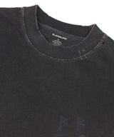 BBD Shadow Smile Ripped Pigment T-Shirt (Vintage Black)