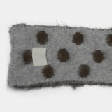Rolls Dot Color Angora Fur Scarf