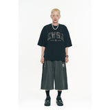 Cut-off Bermuda Sweatpants - Charcoal