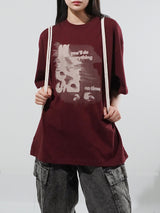 (UNISEX) デニムロープストリングジムサック