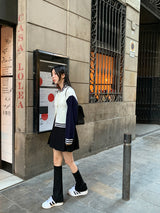 [MADE] Peto Pintuck Mini Skirt