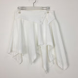 Vカットフラップスカート (2color)