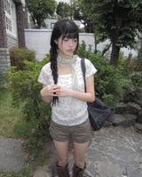 Within Button Short-Sleeve T-Shirt
