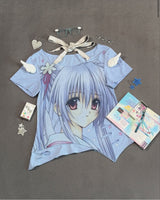 [Hashtag DDD] sakura girl t-shirt