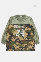 ハイファカモVネックオーバーTシャツ