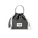 TERRY STRING POUCH BAG