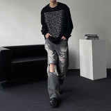 lettering Long-sleeved Tee MTM (2 colors) D761471626868