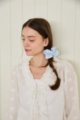 [3EA 1SET] COOL STRIPE SCRUNCHIE