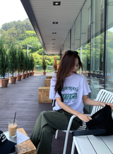 Andy House Lettering Short Sleeve T-shirt / 3 colors