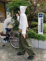 バルーンスナップワイドパンツ(3C)