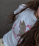 ヒルズコットンクロップTシャツ