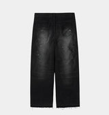 26SS★ ハンドペイントフェイデッドデニムパンツ