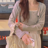 Fallin Sleeveless Cardigan Set