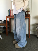 Double Cut Balloon Denim (4c)