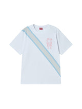 サッシュTシャツ ホワイト