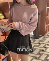 【MADE】オフショルダーマンツーマン