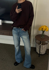 [CROP ITEM] Lams wool crop knit(4color)